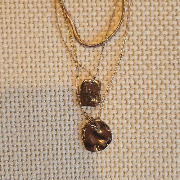 Free People Oversized Coin Necklace - Picture 2 of 5